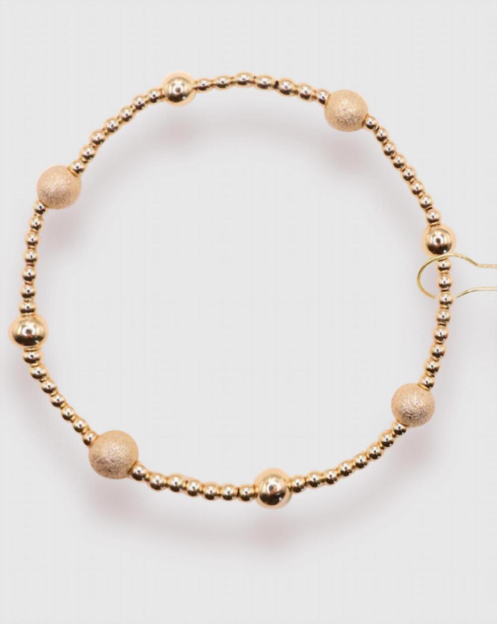NEW BEADED BLONDES women's noelle bracelet in stardust